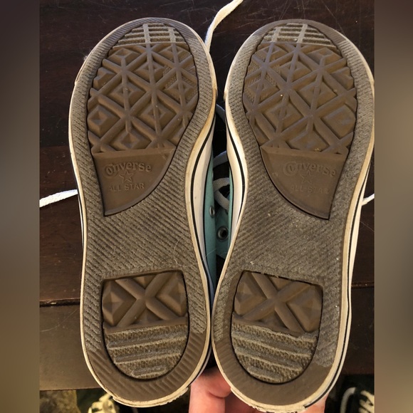 Converse All Star Chuck Taylor Low Top Men 7 Women 9 Sea Foam Green - Picture 7 of 8